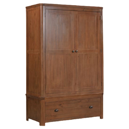 mohave wardrobe 2 doors dark pine