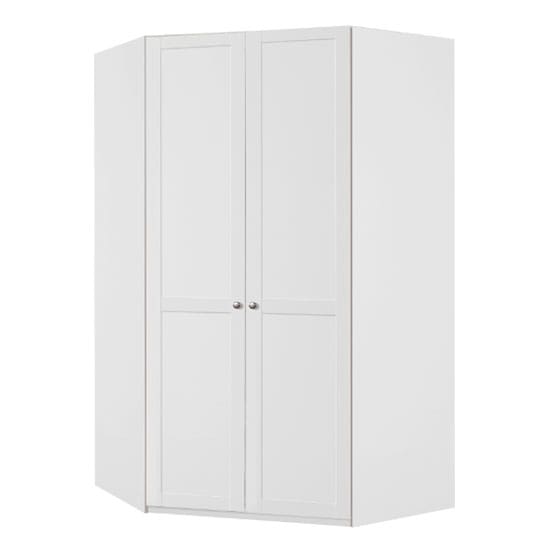 new tork tall wooden corner wardrobe white