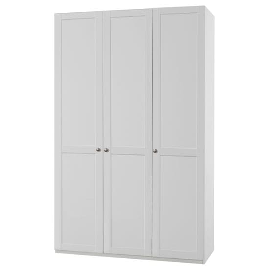 new tork wooden wardrobe white 3 doors