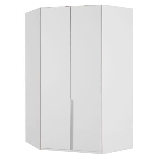 new york wooden corner wardrobe white