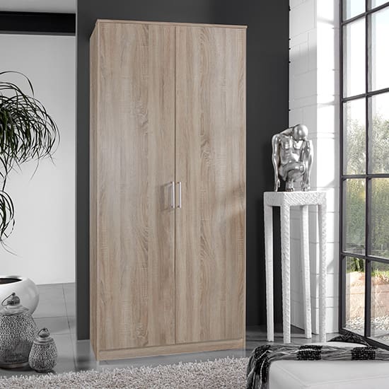 osaka wooden wardrobe oak effect