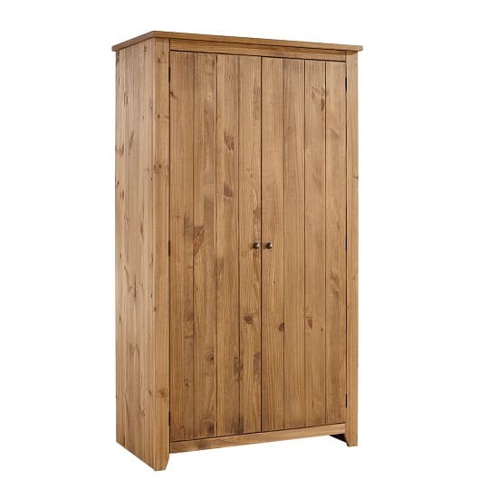 pascal 2 door wardrobe pine