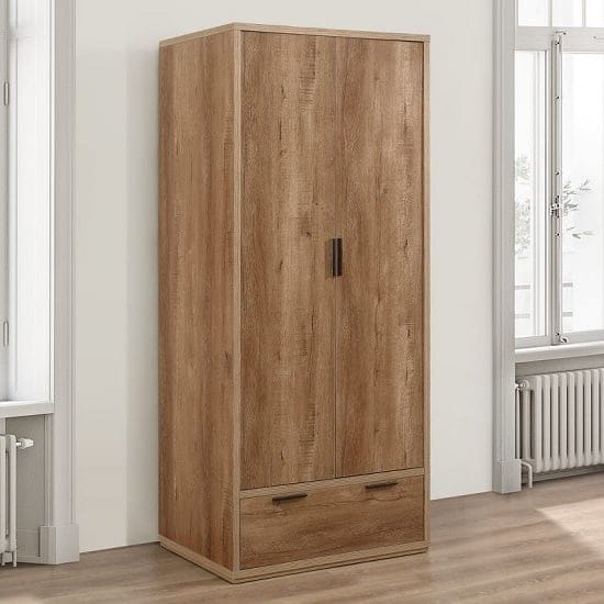 silas wooden wardrobe