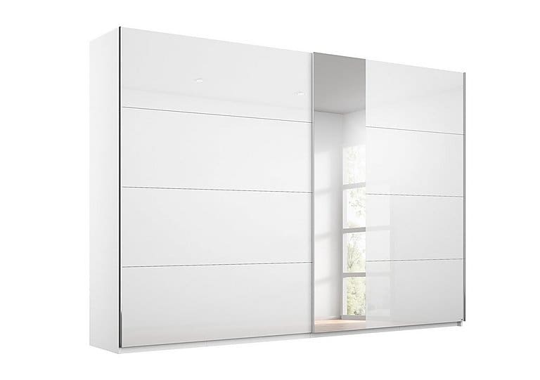 PRODZFRSP000000000036477 perth glass sliding wardrobe z2600 white carcwhite glass