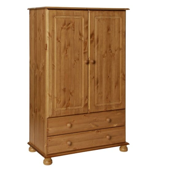 copenham 2 doors 2 drawers wardrobe pine