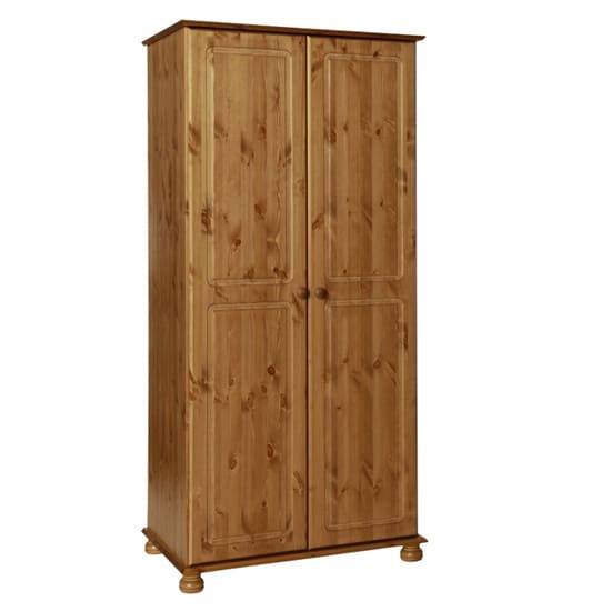 copenham double door wardrobe pine