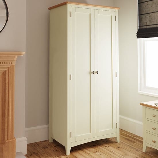 gilford 2 doors wardrobe white