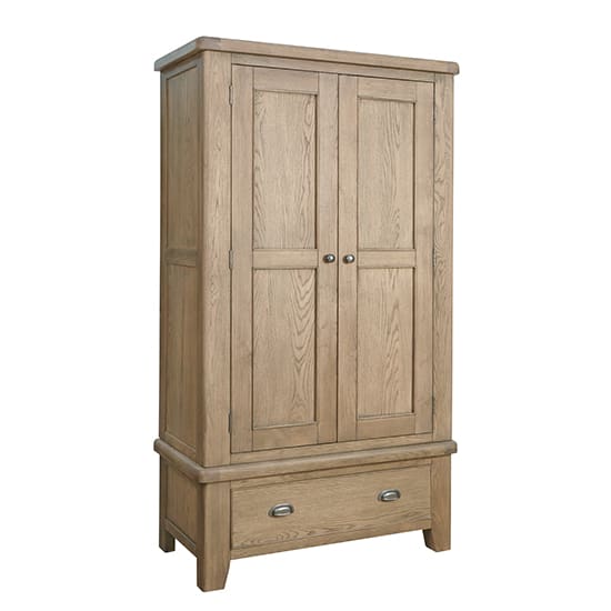 hants 2 doors wardrobe smoked oak