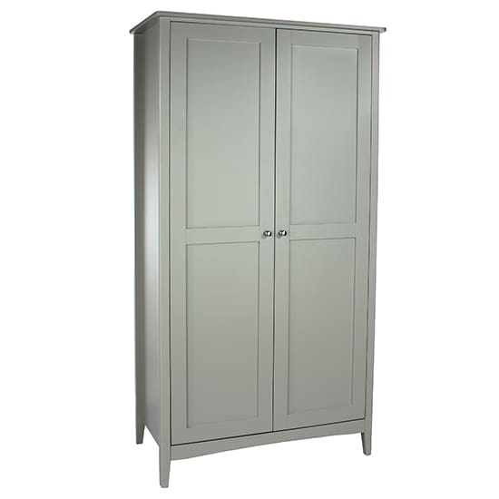 kemo 2 doors wardrobe grey