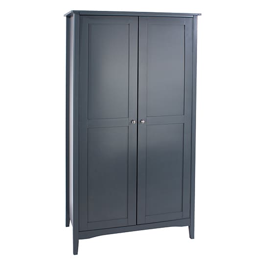 kemo 2 doors wardrobe midnight blue