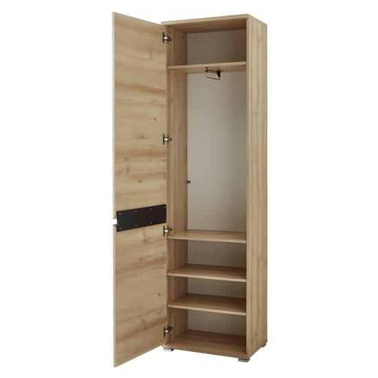 lissabon wardrobe noble beech 1 door