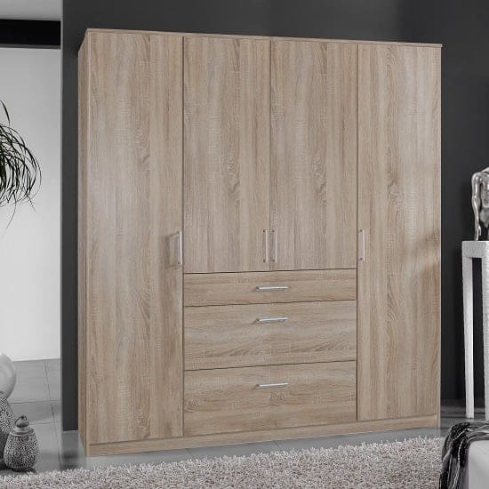 marino large wardrobe oak