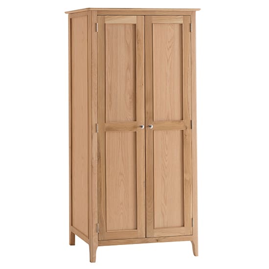 nassau 2 doors wardrobe natural oak