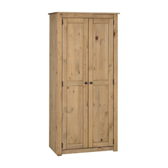 panama 2 doors wardrobe natural