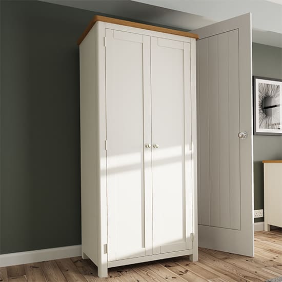 rosemont 2 doors wardrobe dove grey